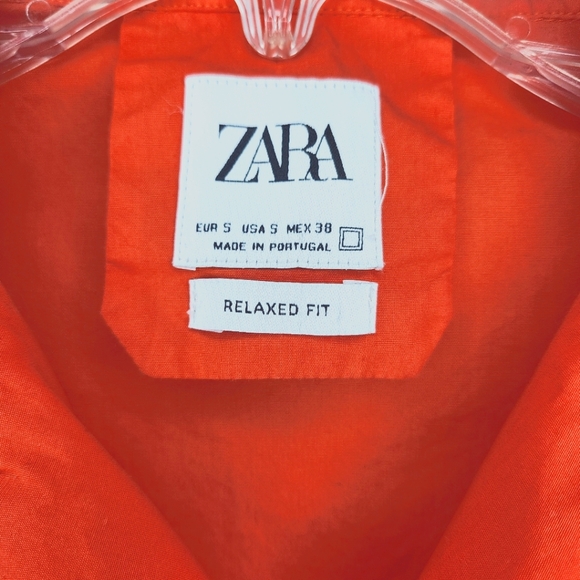 ZARA Relaxed Fit Button Down- Small - Picture 2 of 3